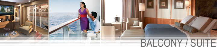Balcony and Suite Cruises