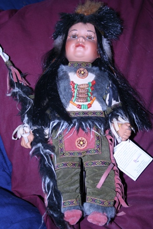 duck house heirloom dolls indian